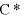 
$\mathrm{C}*$
