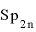 
$\mathrm{Sp}_{2\mathrm{n}}$
