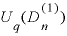 
$U_{q}(D_{n}^{(1)})$
