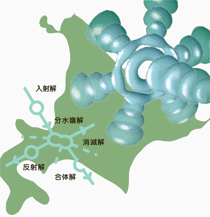 散乱の多様性を司る不安定解